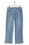 Democracy Absolution Wide Leg Jeans In Blue