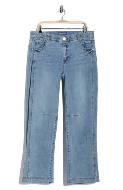 Democracy Absolution Wide Leg Jeans In Blue