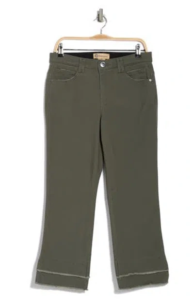Democracy 'ab'tech Kick Flare Jeans In Laurel Wreath