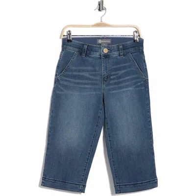 Democracy Capri Jeans In Blue