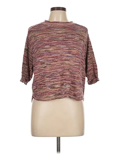 Pre-owned Democracy Cardigan Sweater In Brown