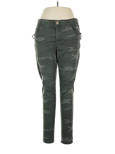 Pre-owned Democracy Cargo Pants In Green