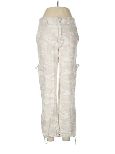 Pre-owned Democracy Cargo Pants In Ivory