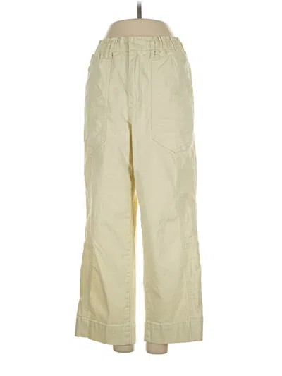 Pre-owned Democracy Cargo Pants In White