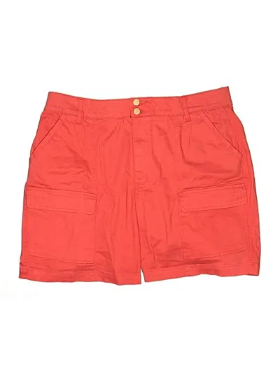 Pre-owned Democracy Cargo Shorts In Red