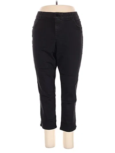 Pre-owned Democracy Casual Pants In Black