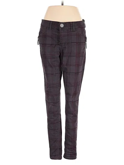 Pre-owned Democracy Casual Pants In Burgundy