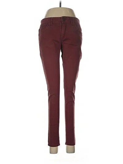 Pre-owned Democracy Casual Pants In Burgundy