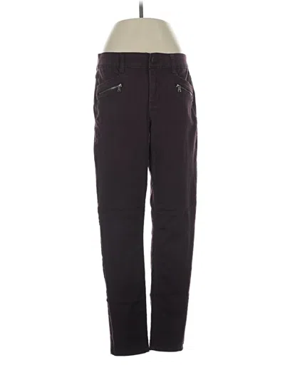 Pre-owned Democracy Casual Pants In Burgundy