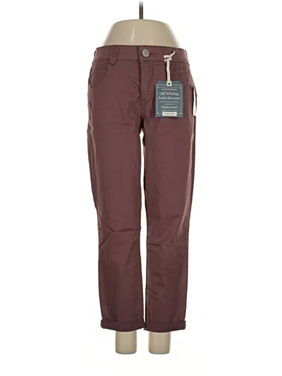 Pre-owned Democracy Casual Pants In Burgundy
