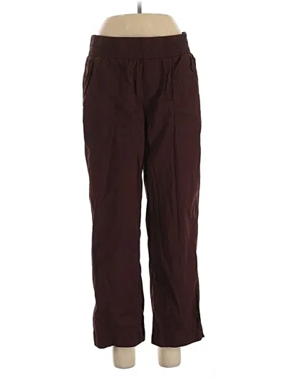 Pre-owned Democracy Casual Pants In Burgundy