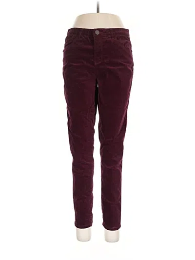 Pre-owned Democracy Casual Pants In Burgundy