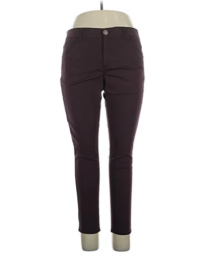 Pre-owned Democracy Casual Pants In Burgundy