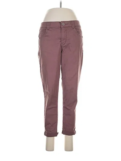 Pre-owned Democracy Casual Pants In Burgundy