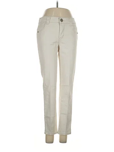 Pre-owned Democracy Casual Pants In Ivory