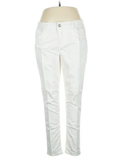 Pre-owned Democracy Casual Pants In White