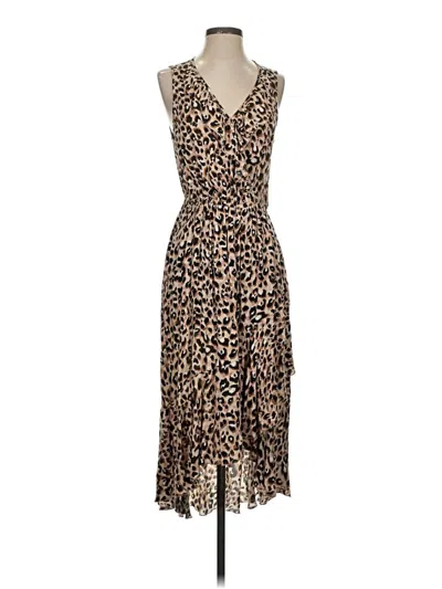 Pre-owned Democracy Cocktail Dress In Brown