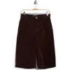 Democracy Corduroy Culottes In Burgundy