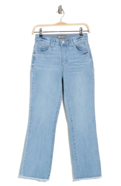 Democracy Crop Flare Jeans In Blue