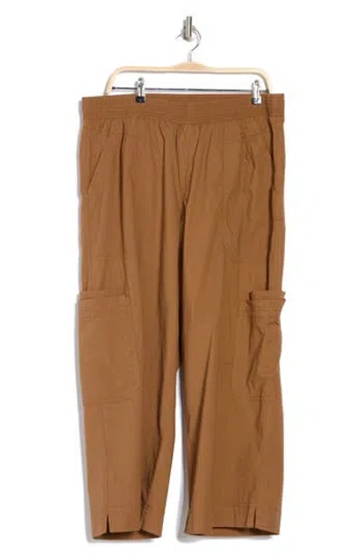 Democracy Crop Wide Leg Pull-on Pants