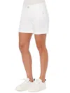 Democracy Cuffed 5" Shorts In Optic White In White