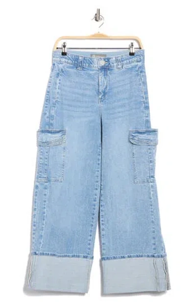 Democracy Cuffed Wide Leg Cargo Jeans