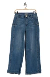 Democracy Dart Wide Leg Jeans In Blue