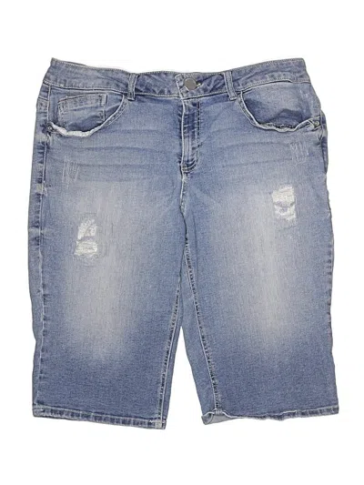 Pre-owned Democracy Denim Shorts In Blue