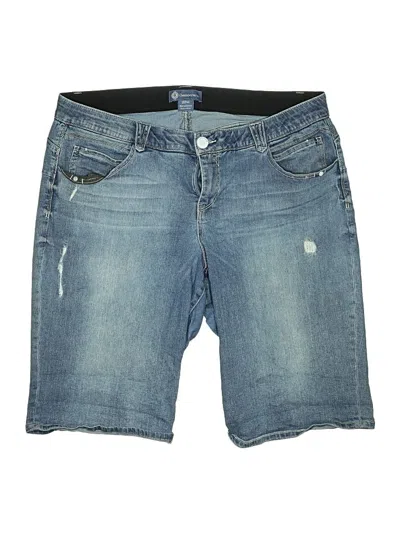 Pre-owned Democracy Denim Shorts In Blue