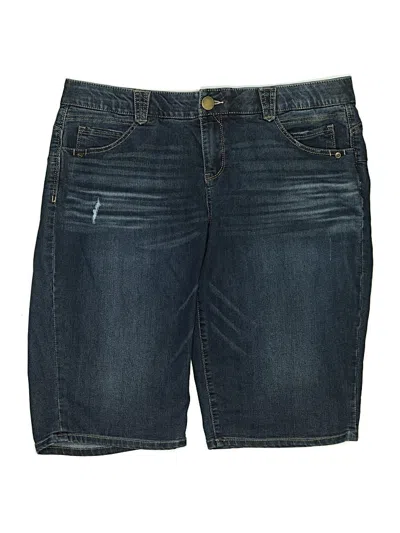 Pre-owned Democracy Denim Shorts In Blue