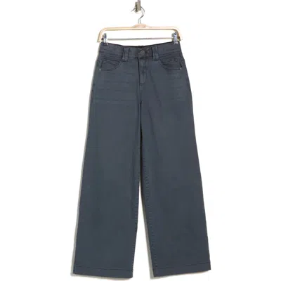 Democracy High Waist Wide Leg Jeans In Blue