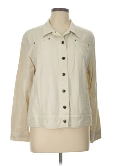 Pre-owned Democracy Jacket In Brown