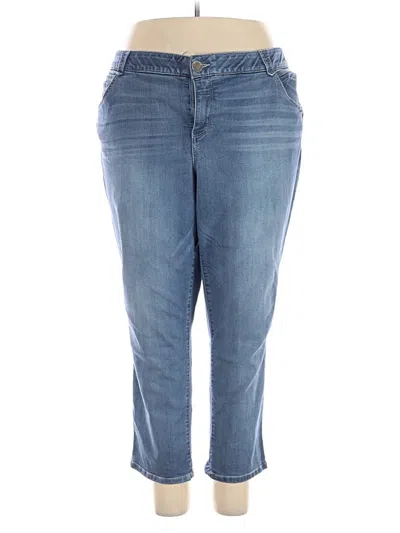 Pre-owned Democracy Jeans In Blue