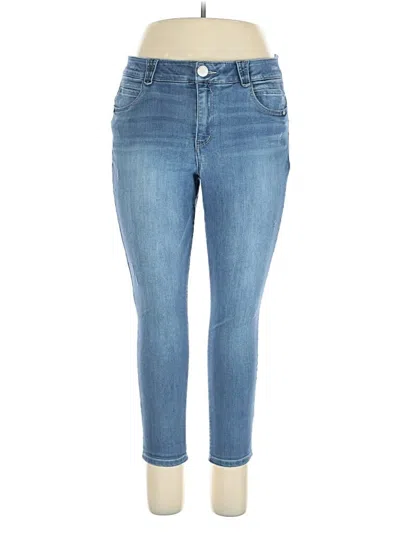 Pre-owned Democracy Jeans In Blue