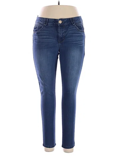 Pre-owned Democracy Jeans In Blue