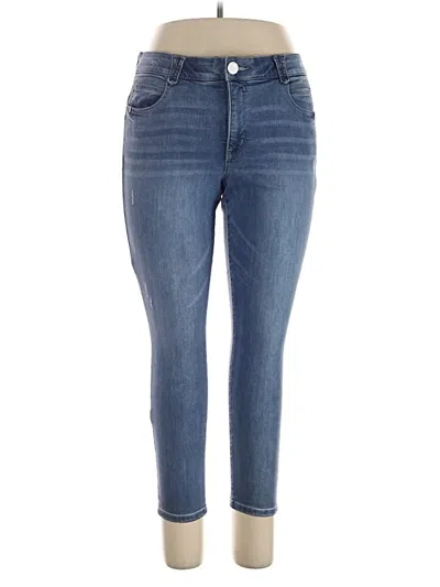 Pre-owned Democracy Jeans In Blue