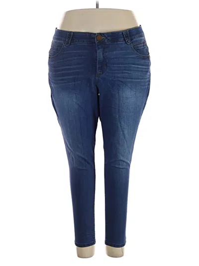 Pre-owned Democracy Jeans In Blue