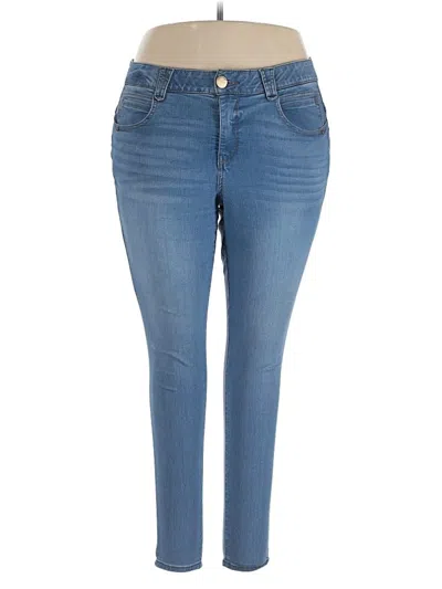 Pre-owned Democracy Jeans In Blue