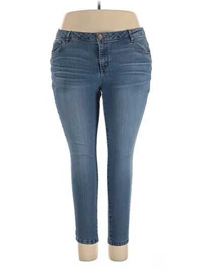 Pre-owned Democracy Jeans In Blue
