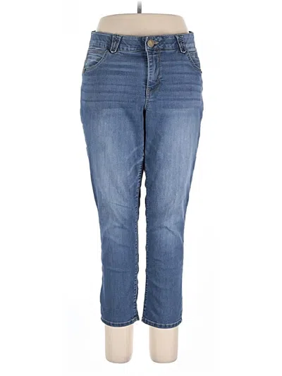 Pre-owned Democracy Jeans In Blue
