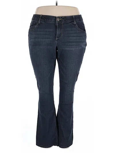 Pre-owned Democracy Jeans In Blue