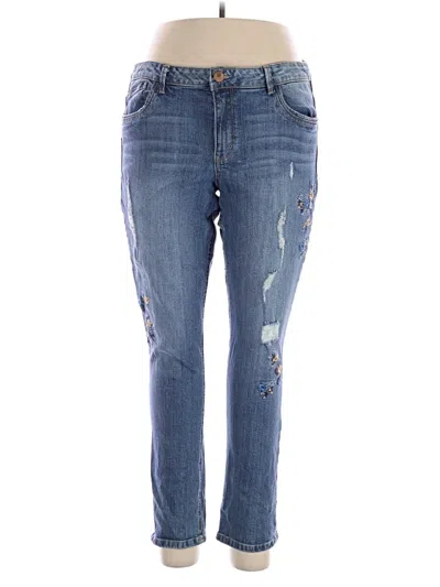 Pre-owned Democracy Jeans In Blue