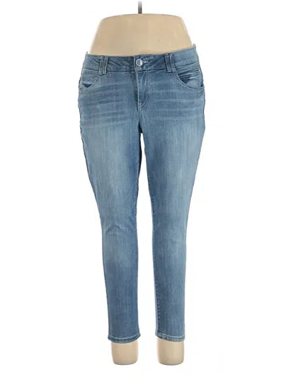 Pre-owned Democracy Jeans In Blue