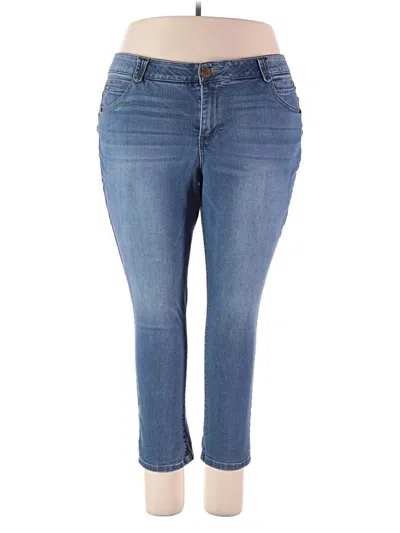 Pre-owned Democracy Jeans In Blue