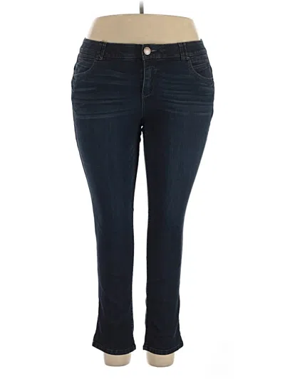 Pre-owned Democracy Jeans In Blue