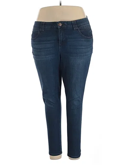 Pre-owned Democracy Jeans In Blue