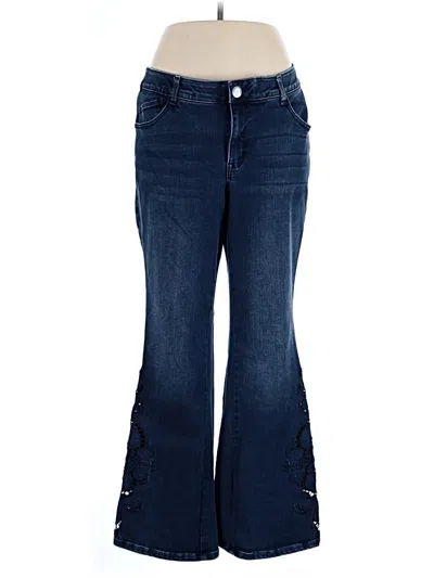 Pre-owned Democracy Jeans In Blue