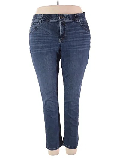 Pre-owned Democracy Jeans In Blue