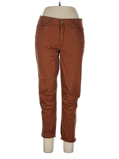 Pre-owned Democracy Jeans In Brown