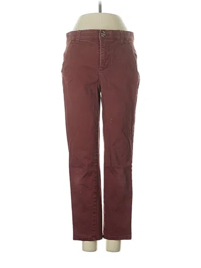 Pre-owned Democracy Jeans In Burgundy